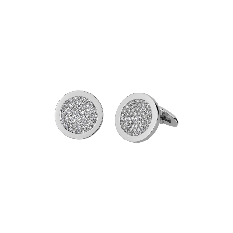 Diamond Cufflinks Night Magic