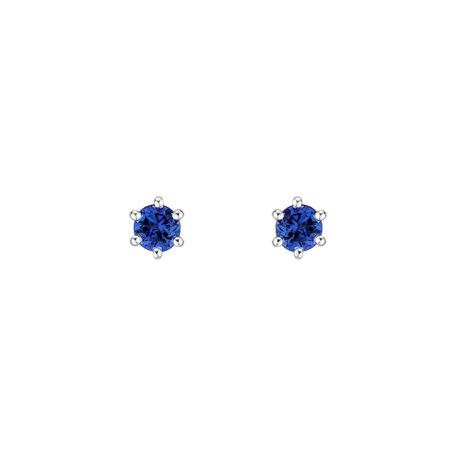 Earrings with Tanzanite Vesper Romance