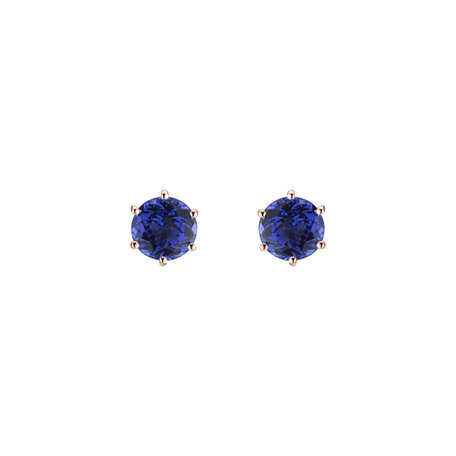 Earrings with Tanzanite Vesper Romance