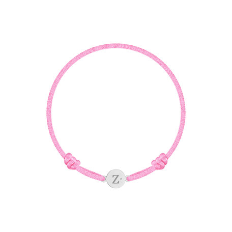 Children's diamond bracelet Circle Letter Z