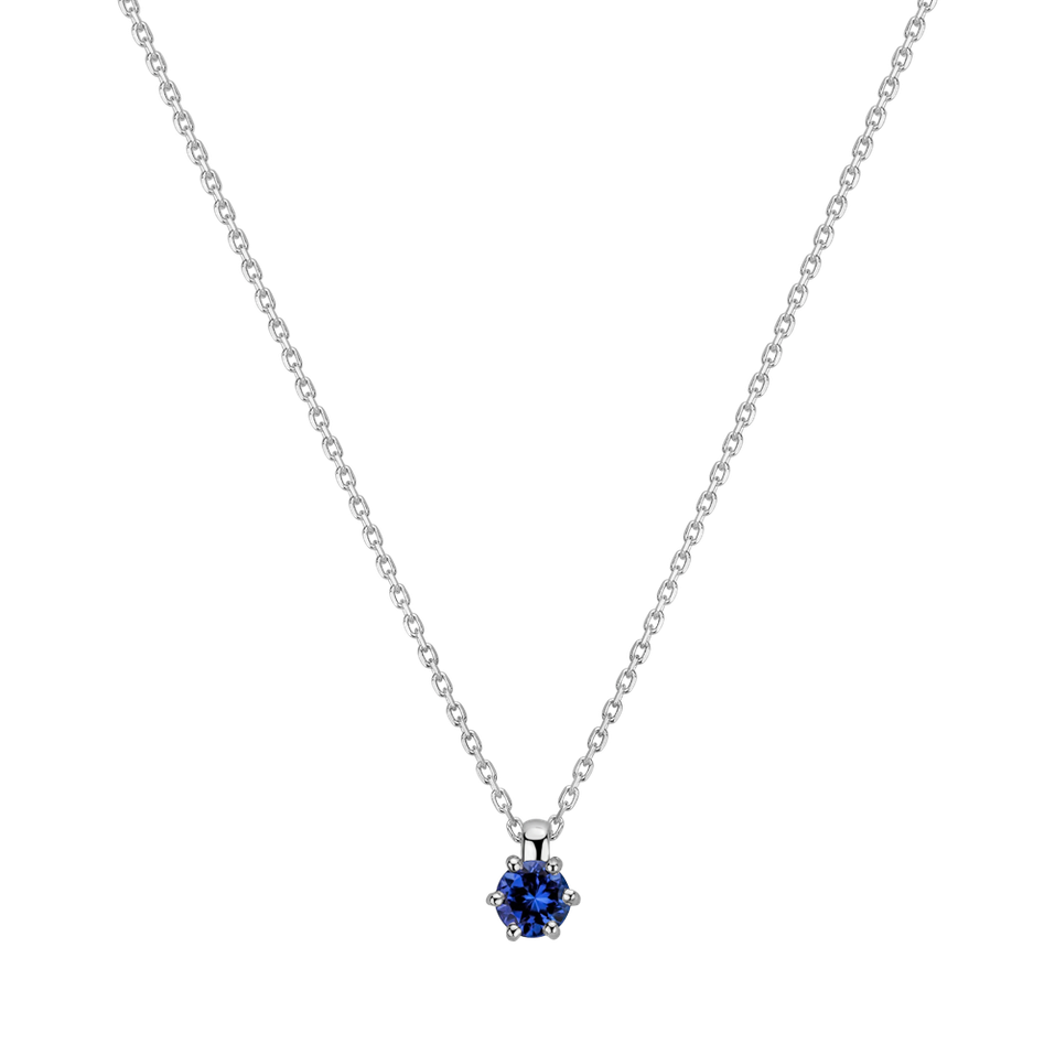 Necklace with Tanzanite Eternal Drop