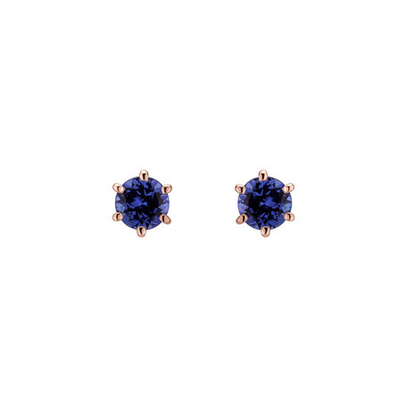 Earrings with Tanzanite Vesper Romance