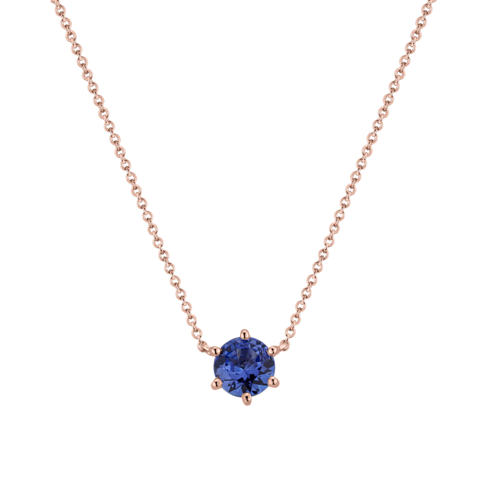 Necklace with Tanzanite Essential Drop