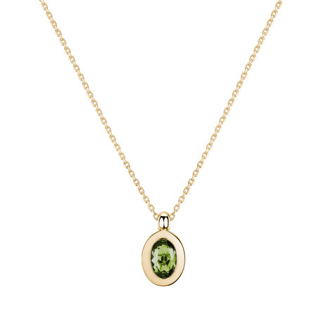 Necklace with Peridot Sweet Candy