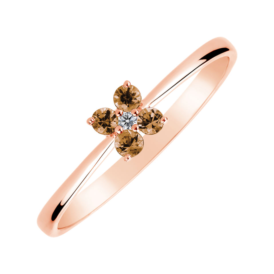 Diamond ring Divine Bloom