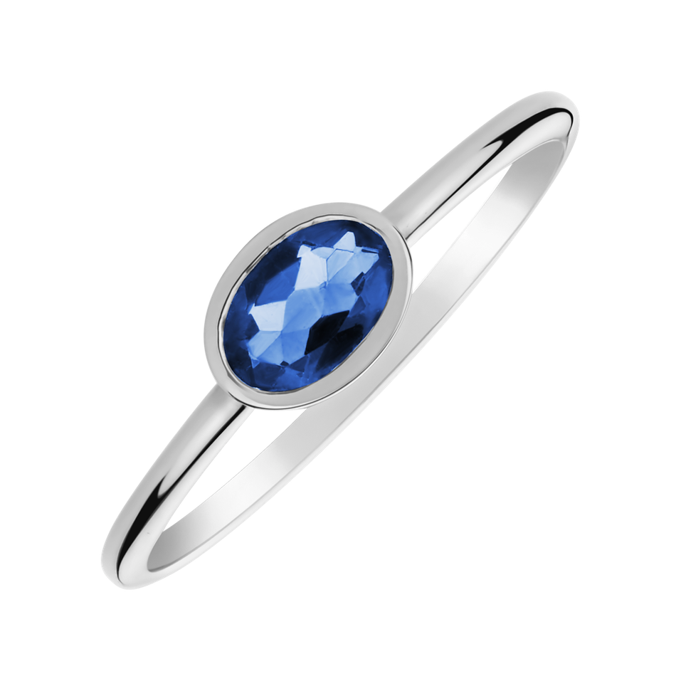 Ring with Tanzanite Space Bonbon