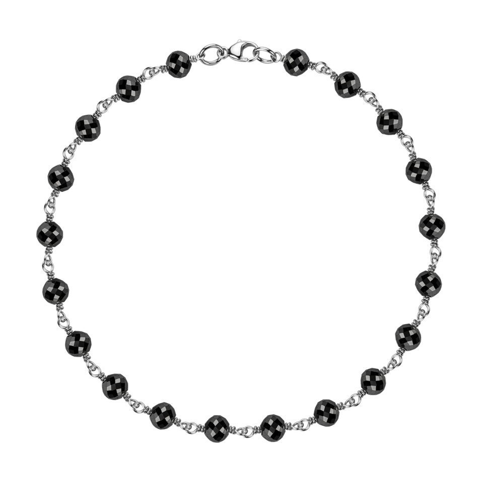 Bracelet with black diamonds Dark Melody