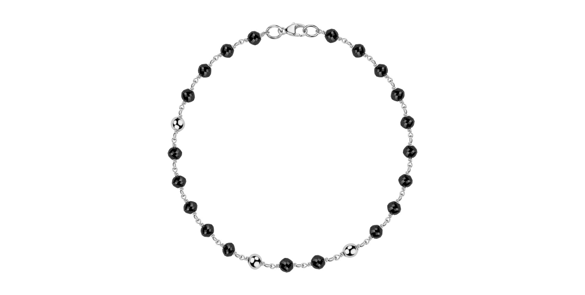 Bracelet with black diamonds Donatella