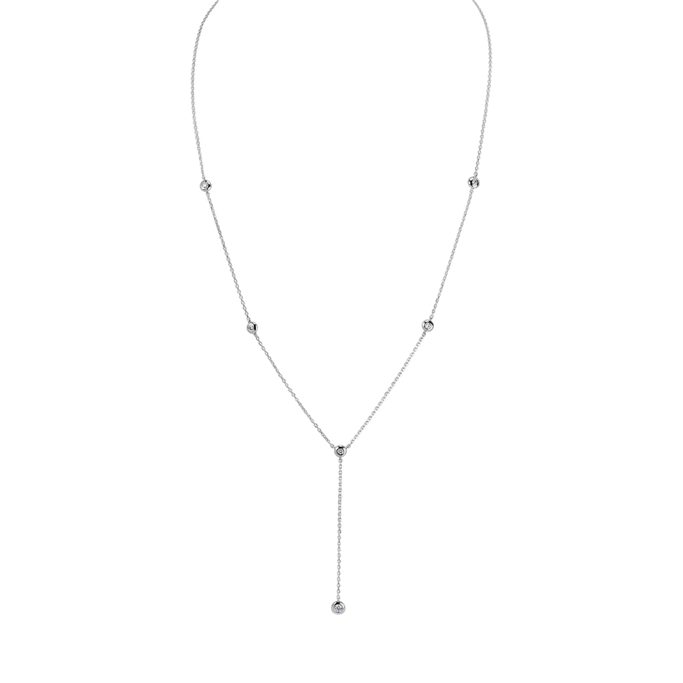 Diamond necklace Ethereal Gleam