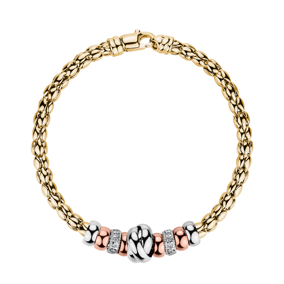 Bracelet with diamonds Alexander