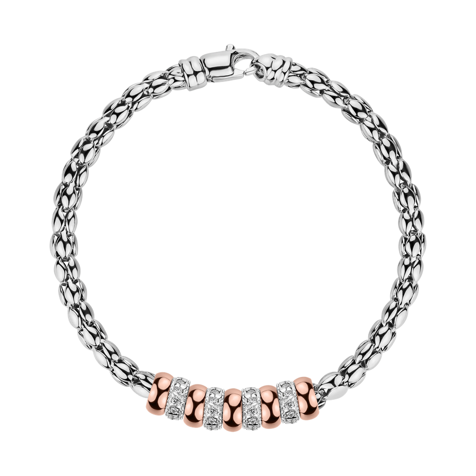 Bracelet with diamonds Raayo