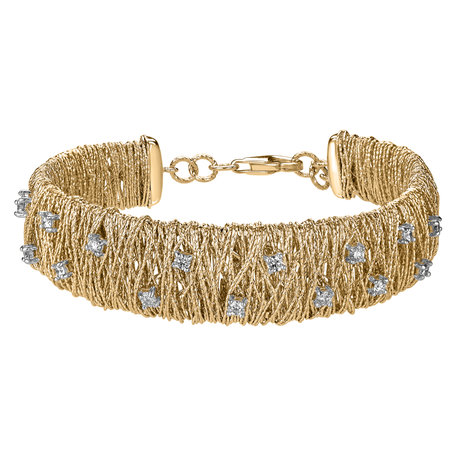 Bracelet with diamonds Glimmering Gala