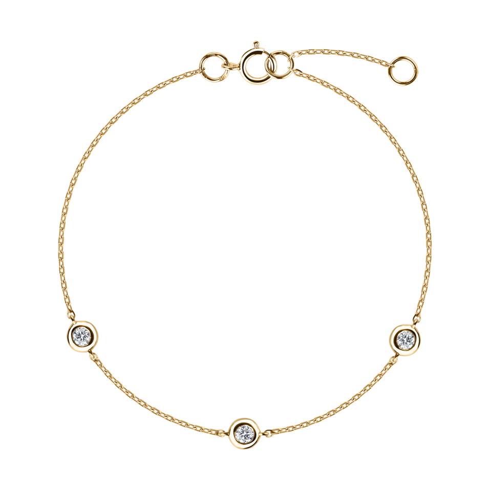 Bracelet with diamonds Sparkling Dot