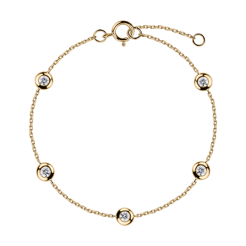 Bracelet with diamonds Sparkling Dot