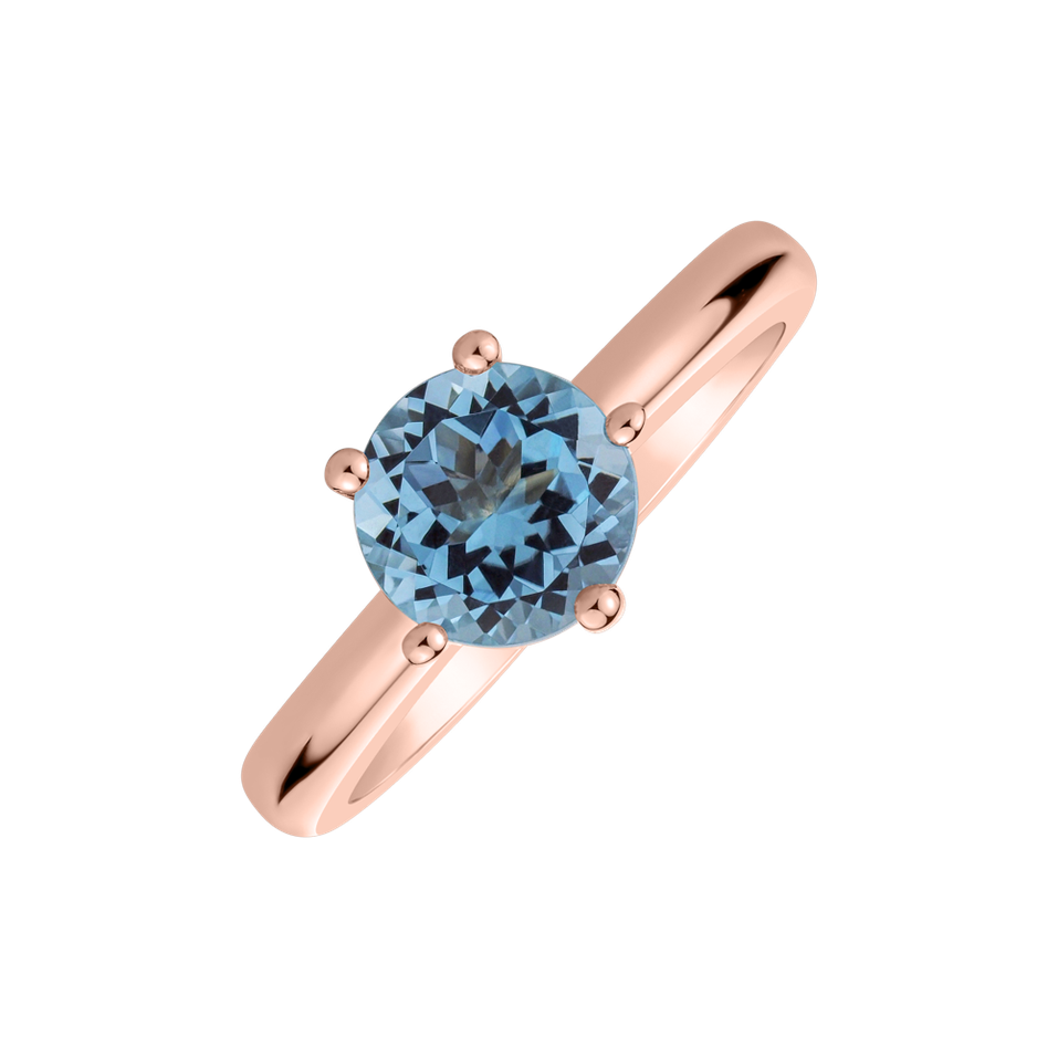 Ring with Topaz Peaceful Spirit