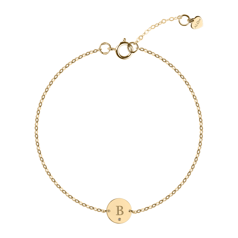 Diamond bracelet Little Coins B