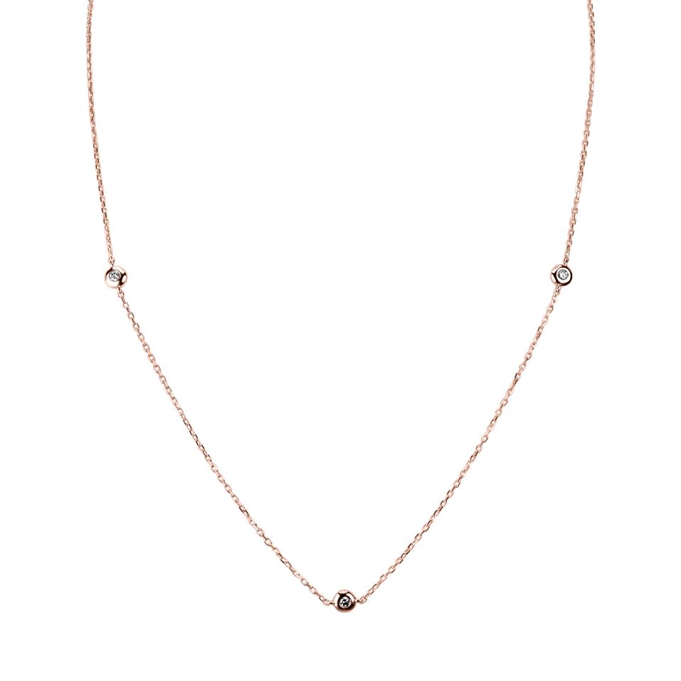 Diamond necklace Sparkling Dots