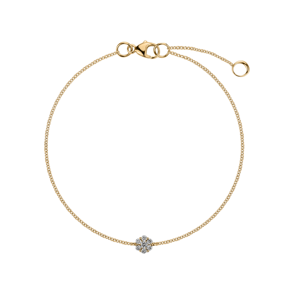 Bracelet with diamonds Evening Sky