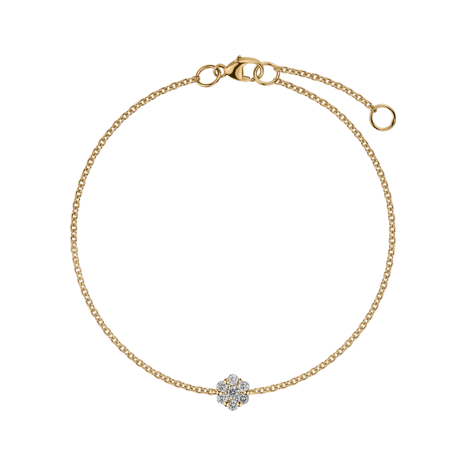 Bracelet with diamonds Evening Sky