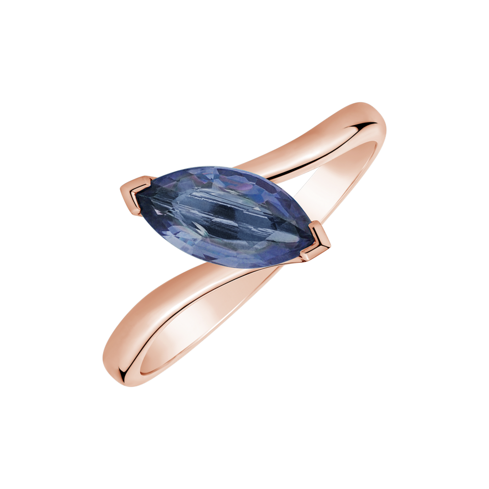 Ring with Sapphire Aurellia