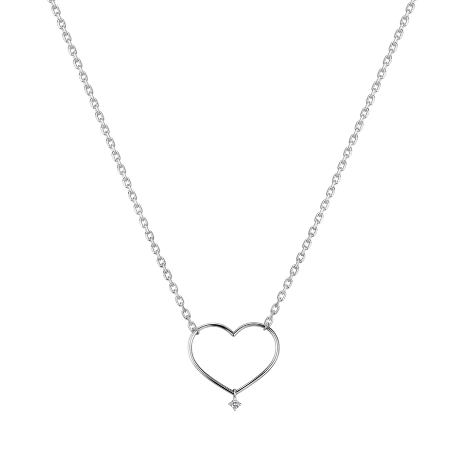 Diamond necklace Desperate Heart