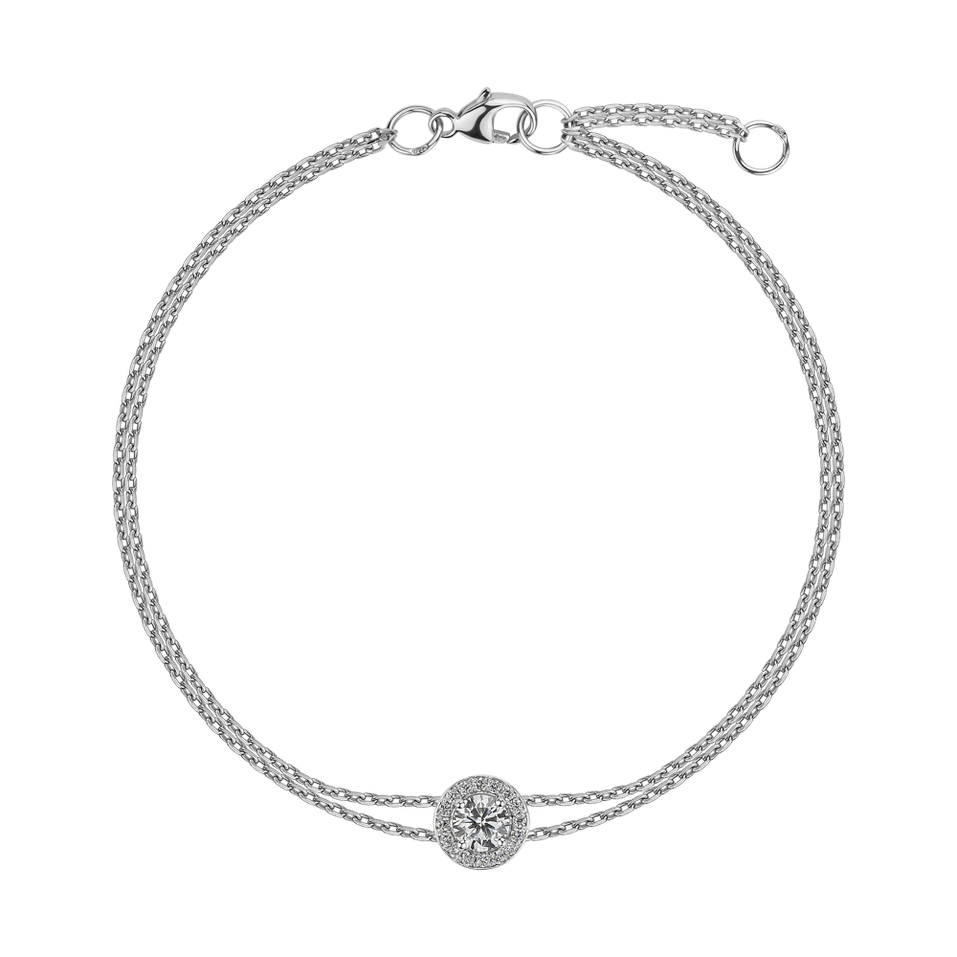 Bracelet with diamonds Protection