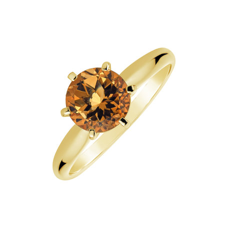 Ring with Citrine Eternal Joy