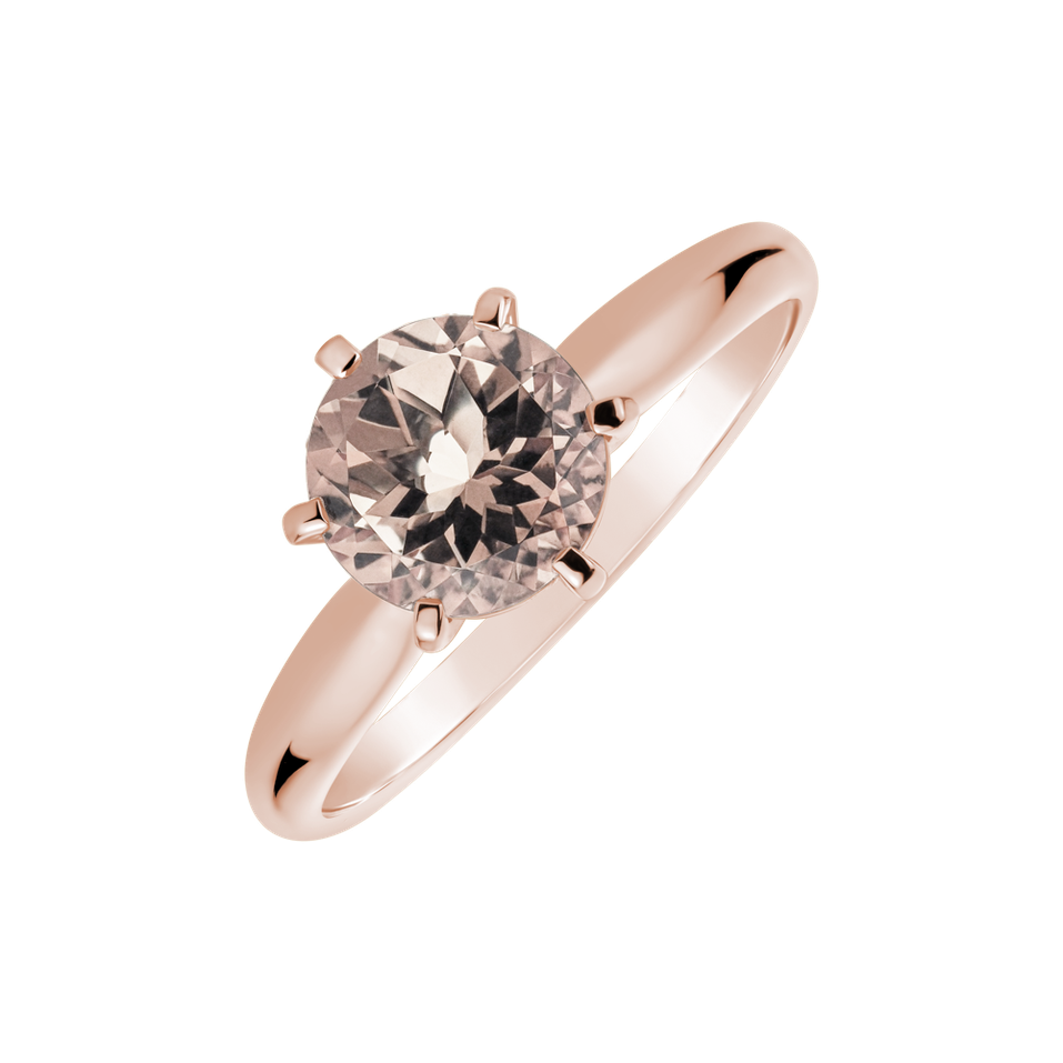 Ring with Morganite Eternal Joy