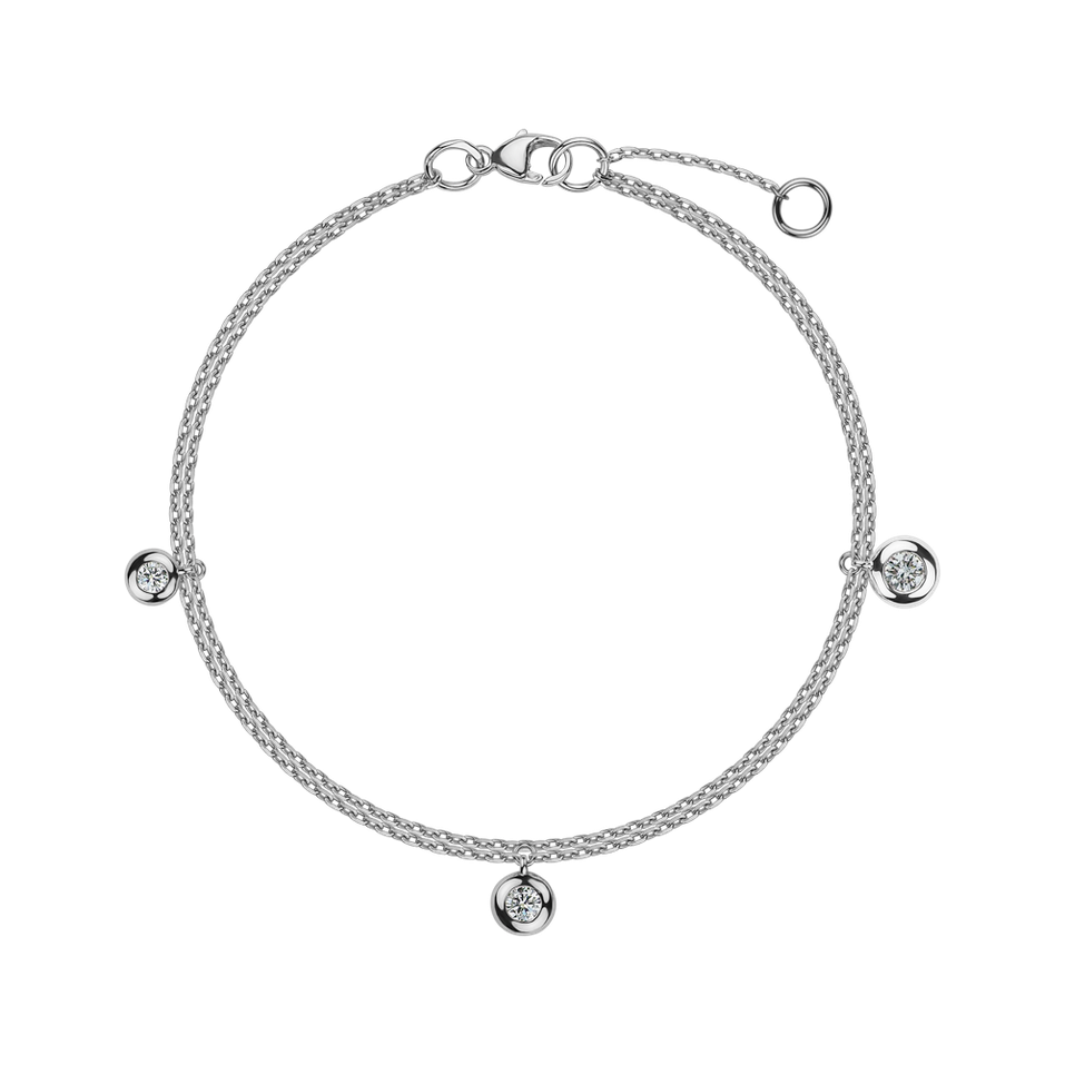 Bracelet with diamonds Drops of Sparkle