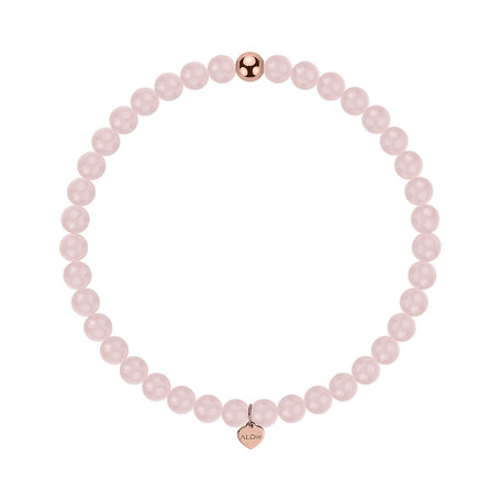 Bracelet with Rose Quartz Fancy Beauty