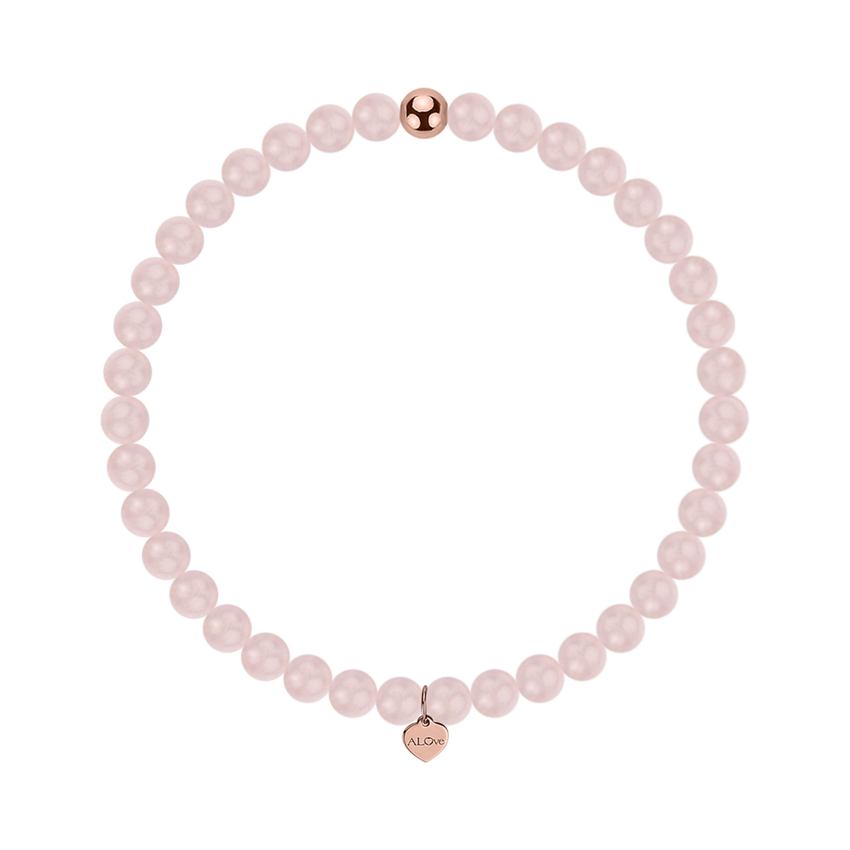 Bracelet with Rose Quartz Fancy Beauty