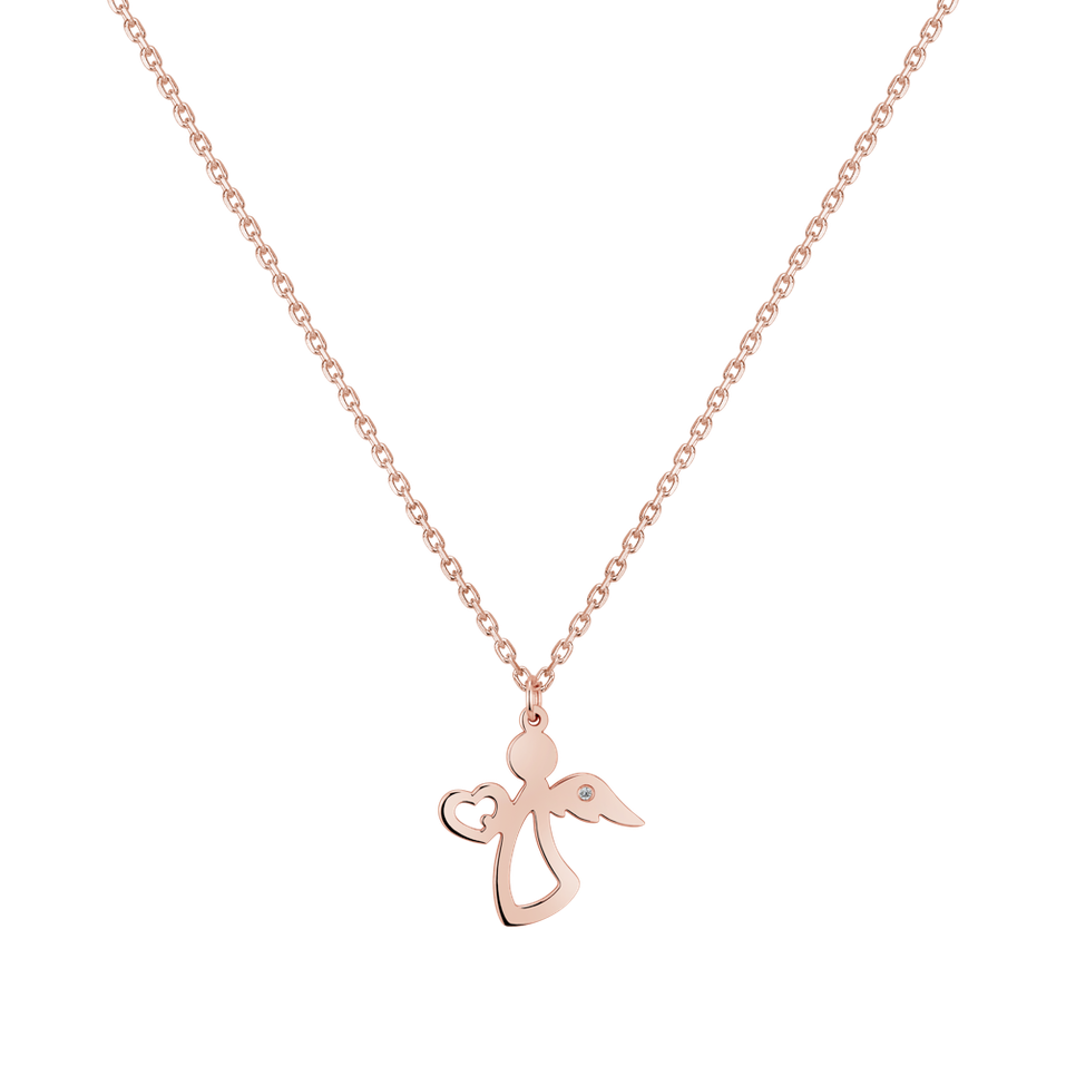 Diamond necklace Angel of Love