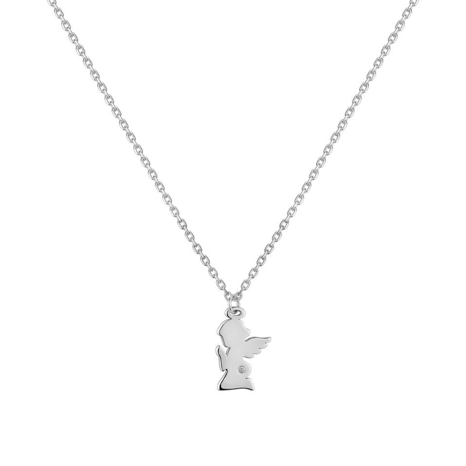 Diamond necklace Lonely Angel