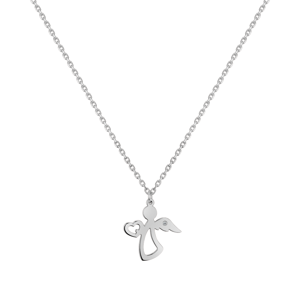 Diamond necklace Angel of Love