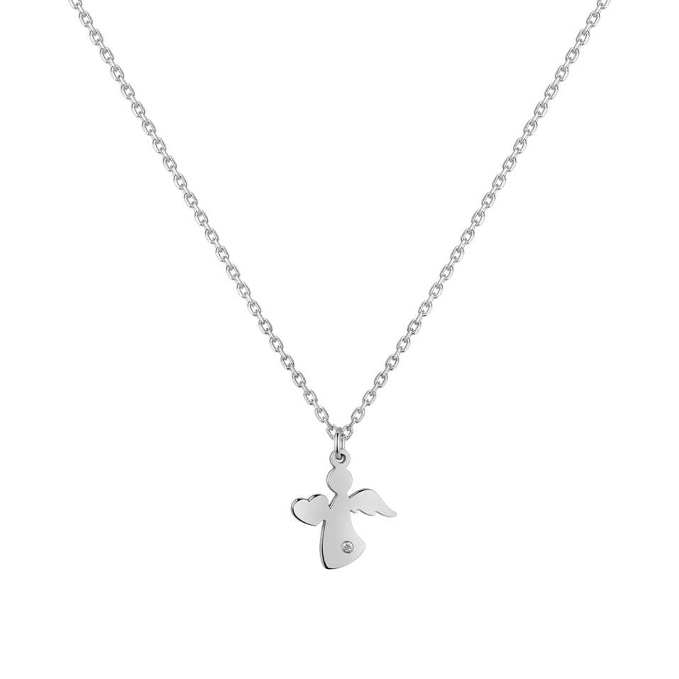 Diamond necklace Angel in Love