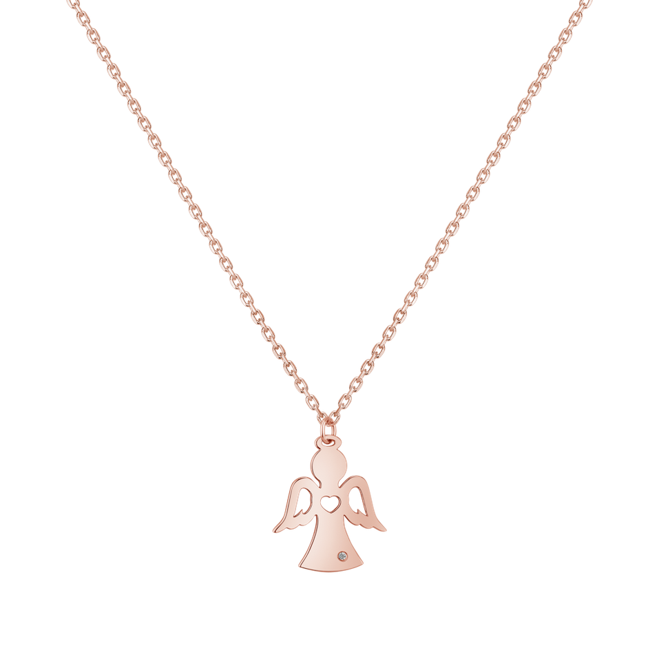 Diamond necklace Angel of Light