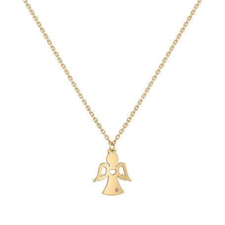 Diamond necklace Angel of Light