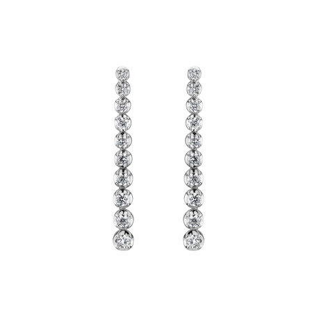 Diamond earrings Imperial Intrigue