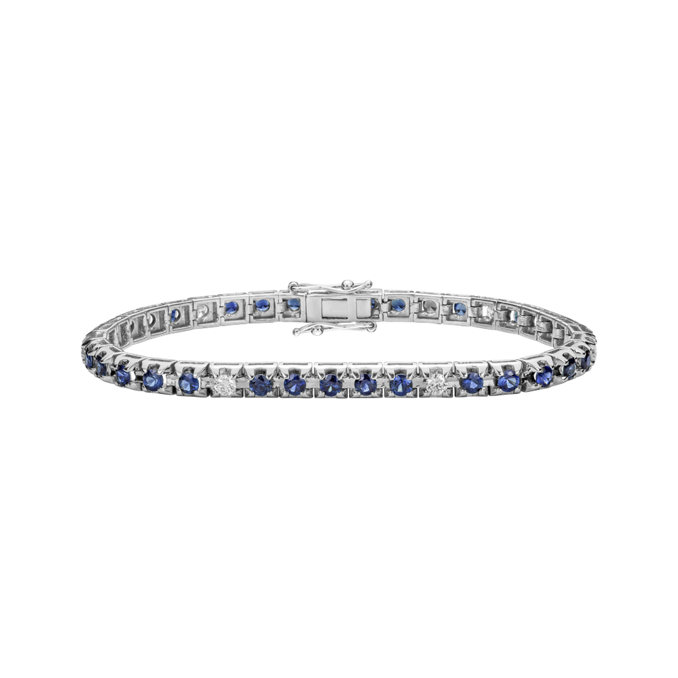 Diamond bracelet with Sapphire Ralana