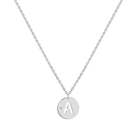 Diamond necklace Cut Coins A