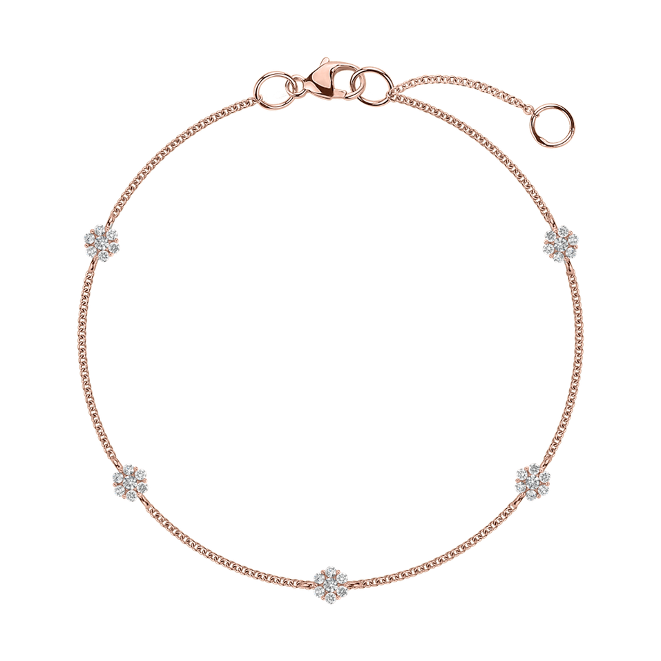 Bracelet with diamonds Evening Sky