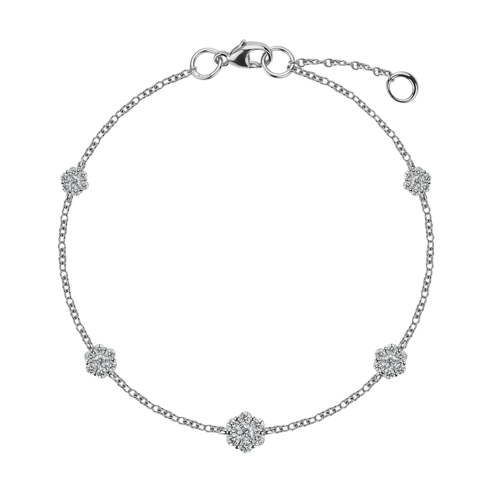 Bracelet with diamonds Starlet Lady