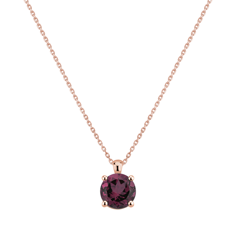 Necklace with Rhodolite Monsoon Bonbon