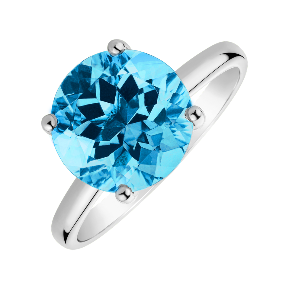 Ring with Topaz Bonbon