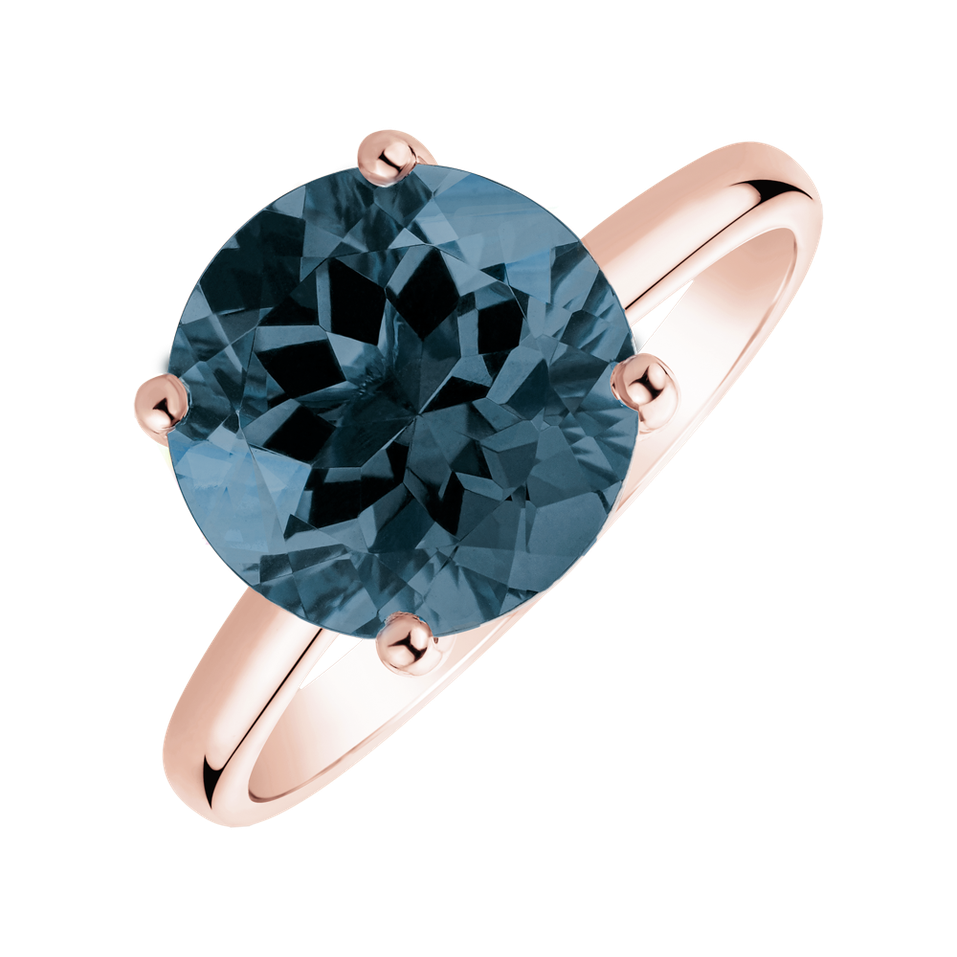 Ring with Topaz Bonbon