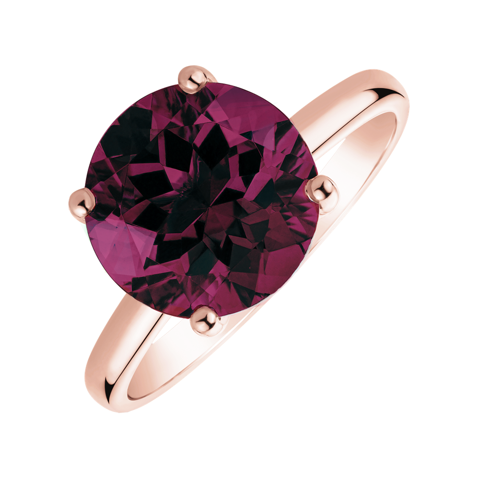 Ring with Rhodolite Bonbon