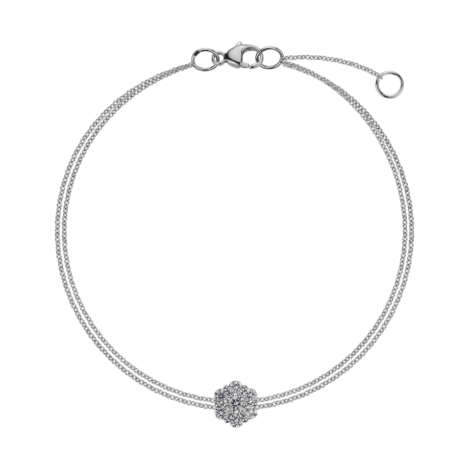 Bracelet with diamonds Evening Sky