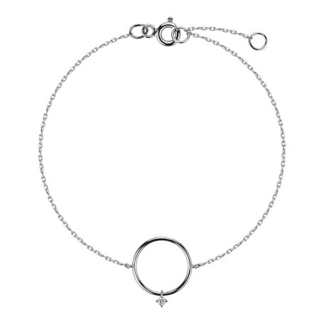 Diamond bracelet Circle of Luck