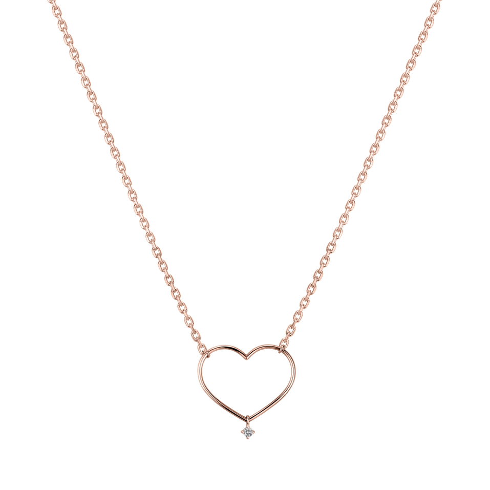 Diamond necklace Desperate Heart