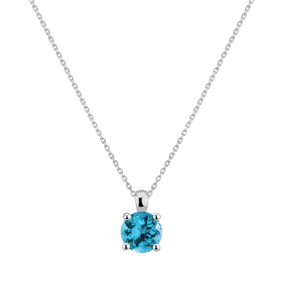 Pendant with Topaz Swiss Monsoon Bonbon